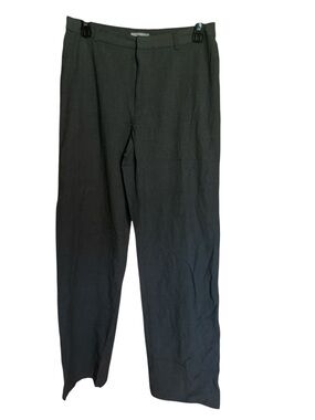 Old Navy Grey Straight-Leg Trousers